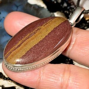 Shiva Lingam Crystal Pendant 2”